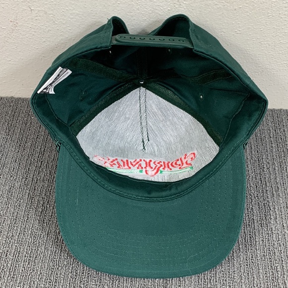 Vintage Prima Rope Snapback Hat Mens Adjustable Green Baseball Cap Luna Basics - Picture 8 of 11